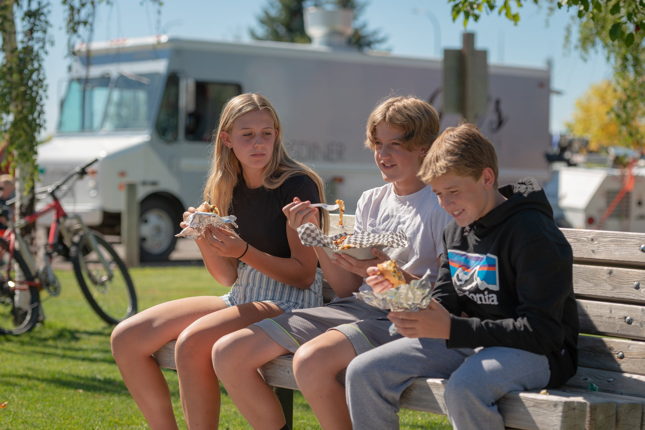 Kids camping outlet combo food truck